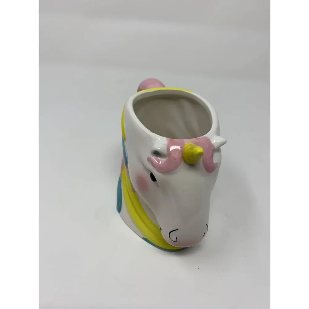 Five Below Super Cute Bright Large Unicorn Coffee Mug